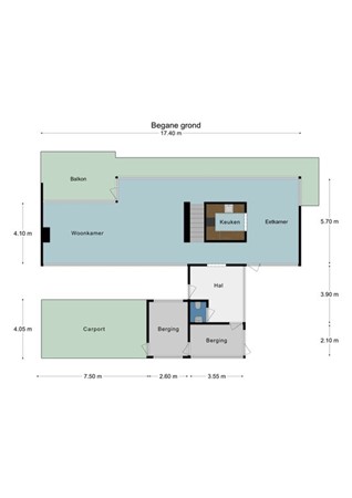 Floorplan - Gillissenstraat 3, 6369 ER Simpelveld