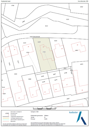 Floorplan - Hub Ortmansstraat 18, 6286 EA Wittem