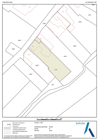Floorplan - Steegstraat 21, 6261 NK Mheer