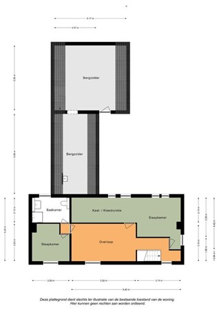 Floorplan - Steegstraat 21, 6261 NK Mheer