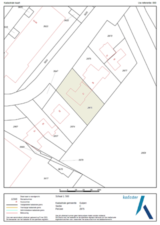 Floorplan - Burgemeester Teheuxweg 51, 6271 JK Gulpen