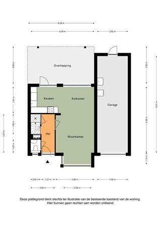 Floorplan - Begoniastraat 5, 6351 BW Bocholtz