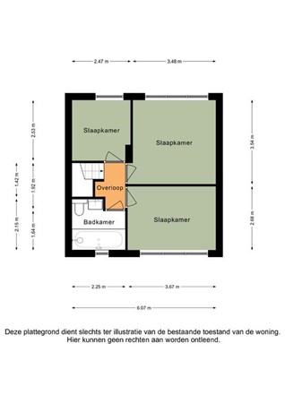 Floorplan - Begoniastraat 5, 6351 BW Bocholtz