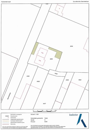 Floorplan - Beemderlaan 5A, 6291 GM Vaals