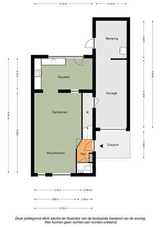 Floorplan - Bombaard 7, 6351 MA Bocholtz