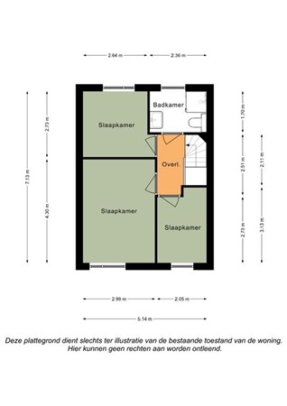 Floorplan - Bombaard 7, 6351 MA Bocholtz