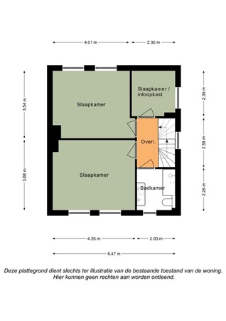 Floorplan - Mesweg 19, 6287 BG Eys