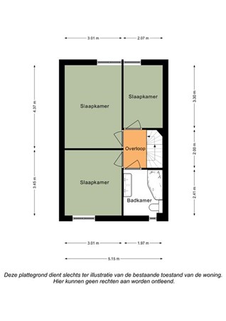 Floorplan - Deken Hennissenstraat 23, 6271 GB Gulpen