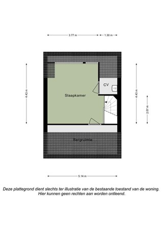 Floorplan - Deken Hennissenstraat 23, 6271 GB Gulpen