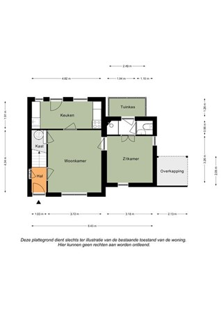 Floorplan - Commandeurstraat 20, 6281 AM Mechelen