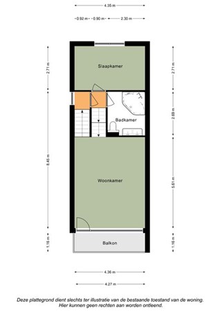 Floorplan - Prof. Kamerlingh Onnesstraat 65, 6431 TM Hoensbroek