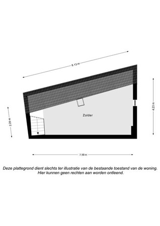 Floorplan - Wittemerweg 8, 6287 AB Eys