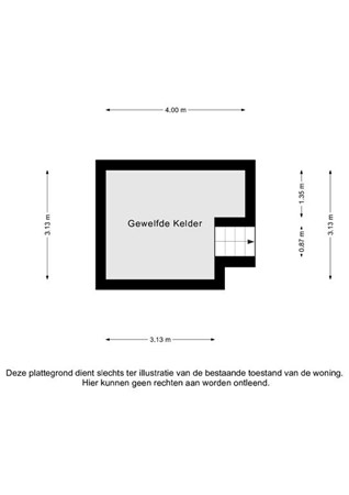 Floorplan - Kerkstraat 134, 6267 EG Cadier en Keer