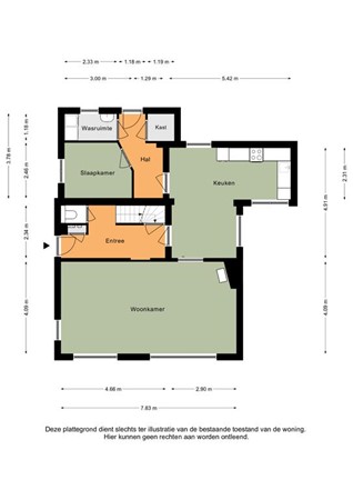 Floorplan - Brede Hoolstraat 11, 6274 NG Reijmerstok