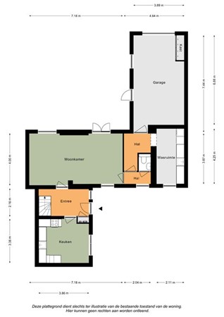 Floorplan - Dorpstraat 23, 6301 BA Valkenburg