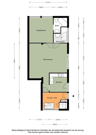 Floorplan - Heimansstraat 1A, 6285 AM Epen
