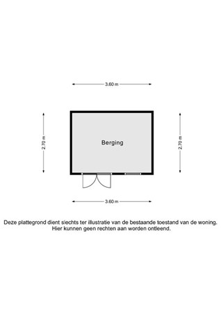 Floorplan - Heimansstraat 1A, 6285 AM Epen