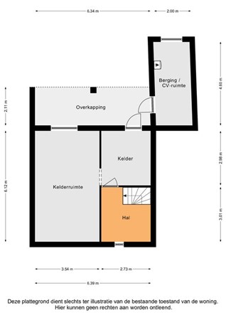 Floorplan - Burgemeester Pappersweg 23, 6281 BH Mechelen