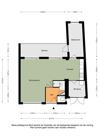 Floorplan - Burgemeester Pappersweg 23, 6281 BH Mechelen