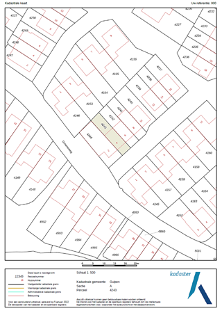 Floorplan - Dokter Schepelstraat 4, 6271 GE Gulpen