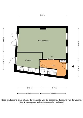 Floorplan - Op Der Welsch 8, 6286 CJ Wittem