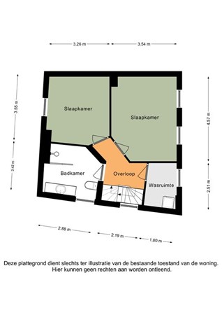 Floorplan - Op Der Welsch 8, 6286 CJ Wittem