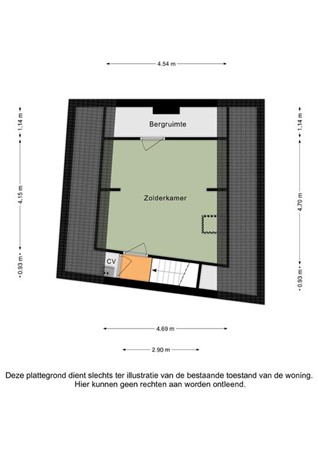 Floorplan - Op Der Welsch 8, 6286 CJ Wittem