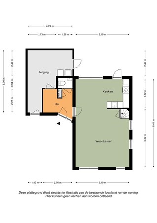Floorplan - Burggraverhof 24, 6271 HG Gulpen