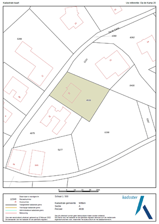 Floorplan - Op De Kamp 20, 6287 CH Eys