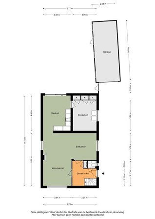 Floorplan - Meester Beukenweg 47, 6281 BM Mechelen