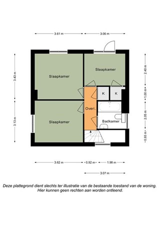 Floorplan - Meester Beukenweg 47, 6281 BM Mechelen