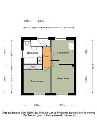 Floorplan - Burgemeester Pappersweg 29, 6281 BJ Mechelen