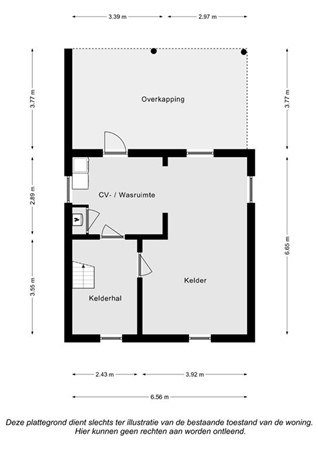 Floorplan - Verzetstraat 8, 6369 CW Simpelveld