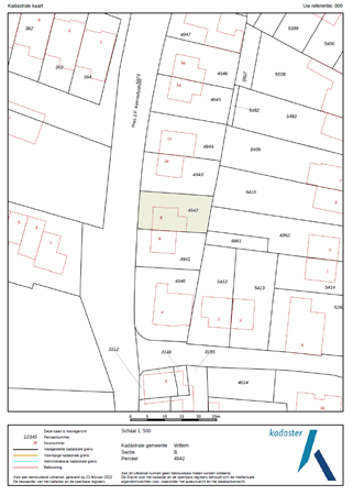 Floorplan - Pres J.F. Kennedystraat 8, 6286 BG Wittem