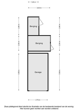Floorplan - Pres J.F. Kennedystraat 8, 6286 BG Wittem