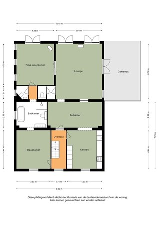 Floorplan - Mr dr Froweinweg 44, 6287 CD Eys