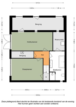 Floorplan - Brewersstraat 5, 6369 EN Simpelveld