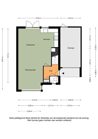 Floorplan - Schoolstraat 15, 6285 BB Epen
