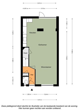 Floorplan - Lodewijk Xiv Straat 53, 6287 CN Eys