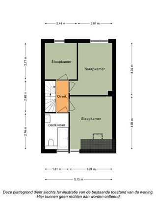 Floorplan - Lodewijk Xiv Straat 53, 6287 CN Eys