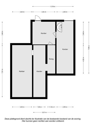 Floorplan - Tienbundersweg 30, 6321 CR Wijlre