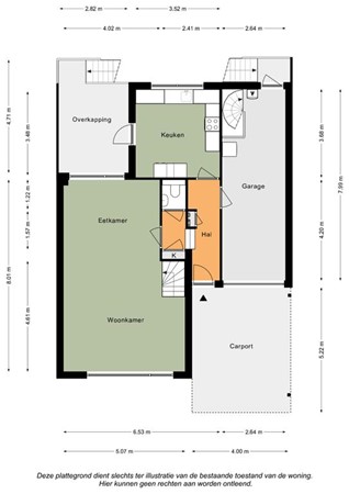 Floorplan - Tienbundersweg 30, 6321 CR Wijlre