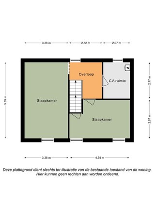 Floorplan - Hoofdstraat 67, 6281 BC Mechelen