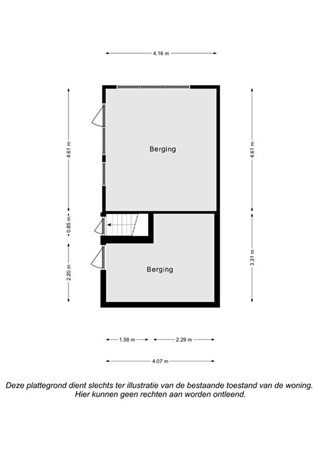 Floorplan - Hoofdstraat 67, 6281 BC Mechelen