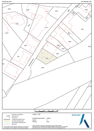 Floorplan - Wesselderstraat 17, 6271 BW Gulpen