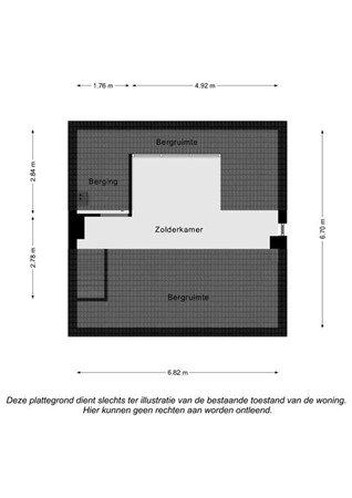 Floorplan - Wesselderstraat 17, 6271 BW Gulpen
