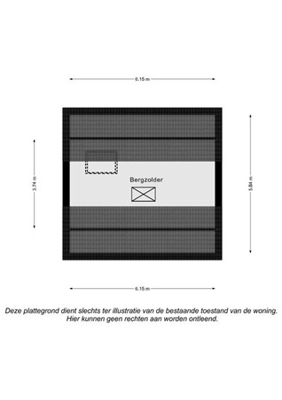 Floorplan - Kloosterraderstraat 73, 6461 CB Kerkrade