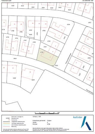 Floorplan - Prinses Beatrixstraat 1, 6271 CD Gulpen