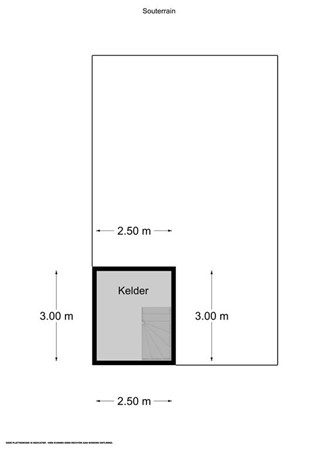 Floorplan - Prinses Beatrixstraat 1, 6271 CD Gulpen