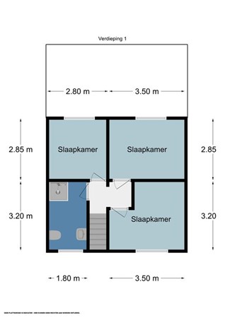 Floorplan - Prinses Beatrixstraat 1, 6271 CD Gulpen